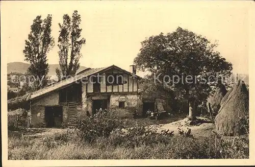 Hendaye Pyrenees Atlantiques Ferme Basque au Bois d Amour Kat. Hendaye