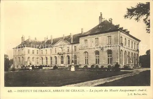 Fontaine Chaalis Abbaye de Chaalis Facade du Musee Jacquemart Andre Kat. Fontaine Chaalis