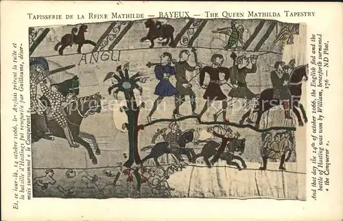 Bayeux Tapisserie de la Reine Mathilde Histoire Kat. Bayeux