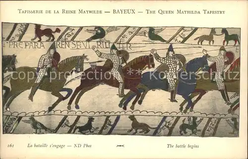 Bayeux Tapisserie de la Reine Mathilde Histoire Kat. Bayeux