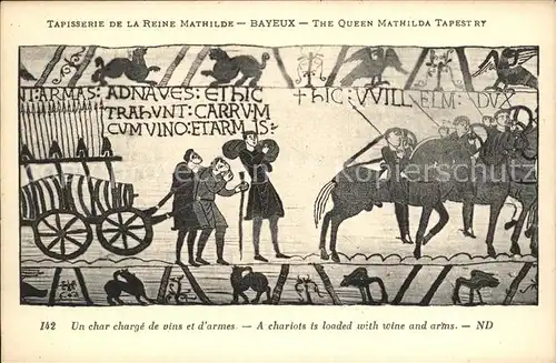 Bayeux Tapisserie de la Reine Mathilde Histoire Kat. Bayeux