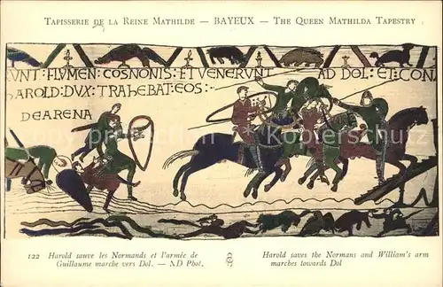 Bayeux Tapisserie de la Reine Mathilde Histoire Kat. Bayeux