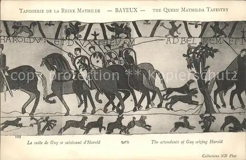 Bayeux Tapisserie de la Reine Mathilde Histoire Kat. Bayeux