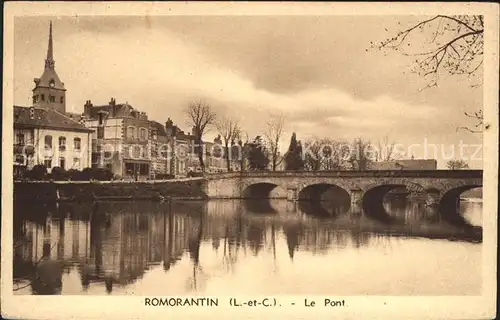 Romorantin Lanthenay Pont Kat. Romorantin Lanthenay
