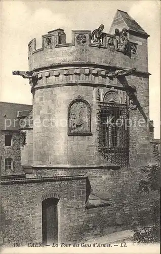 Caen Tours des Gens d Armes Kat. Caen