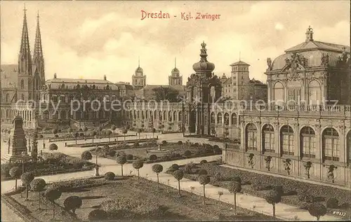 Dresden Zwinger Kat. Dresden Elbe