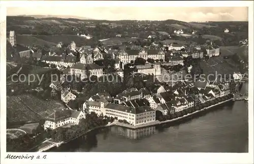 Meersburg Bodensee Fliegeraufnahme Kat. Meersburg