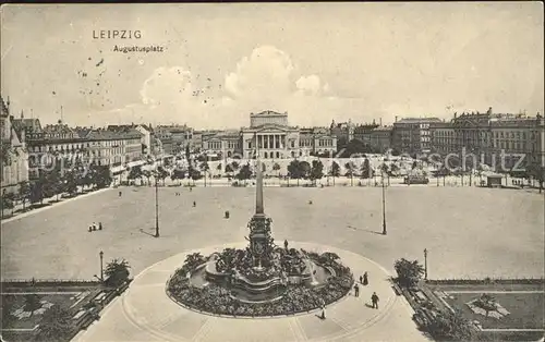 Leipzig Augustusplatz Kat. Leipzig