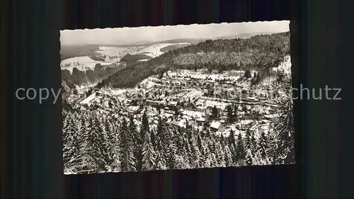 Triberg Schwarzwald Fliegeraufnahme Kat. Triberg im Schwarzwald