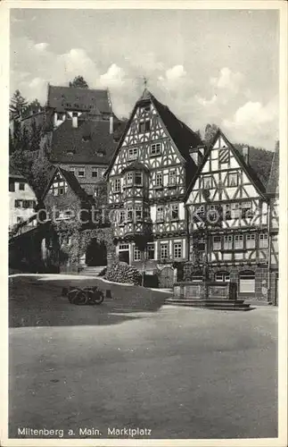 Miltenberg Main Marktplatz Kat. Miltenberg