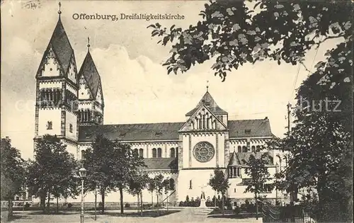 Offenburg Dreifaltigkeitskirche Kat. Offenburg