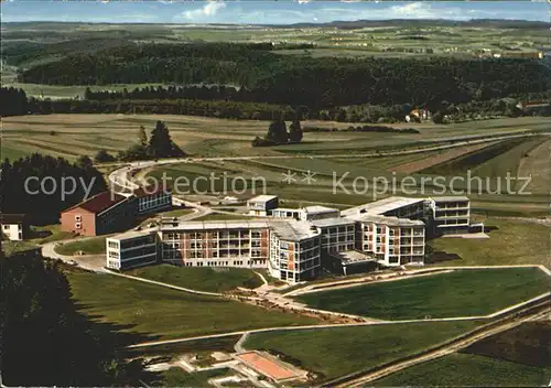 Donaueschingen Fliegeraufnahme Sanatorium Sonnhalde Kat. Donaueschingen