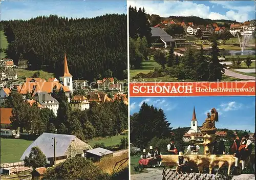 Schonach Schwarzwald  Kat. Schonach im Schwarzwald