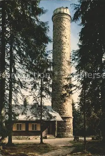 Triberg Schwarzwald Stoecklewaldturm mit Rasthaus Kat. Triberg im Schwarzwald