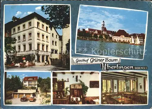 ueberlingen Bodensee Gasthaus Gruener Baum Kat. ueberlingen