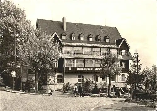 Baerenburg Sachsen FDGB-Erholungsheim Friedenswacht / Altenberg /Saechsische Schweiz-Osterzgebirge LKR