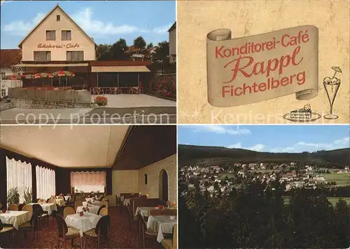 Fichtelberg Oberwiesenthal Cafe Rappl Kat. Oberwiesenthal
