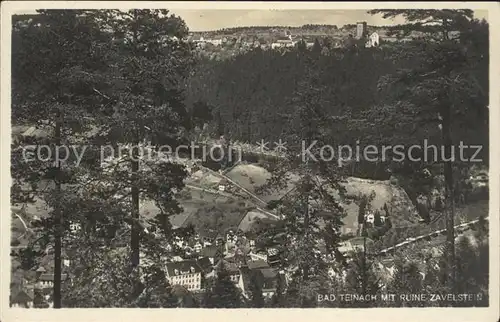 Bad Teinach Zavelstein Ruine Zavelstein Kat. Bad Teinach Zavelstein