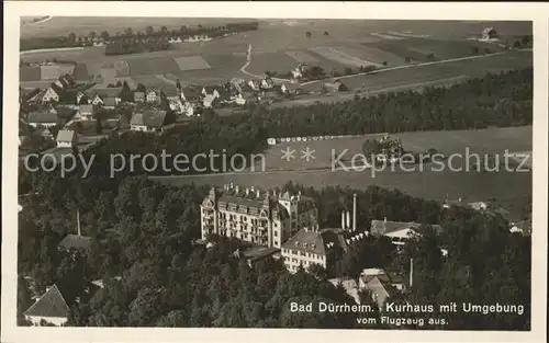 Bad Duerrheim Fliegeraufnahme Kurhaus Kat. Bad Duerrheim