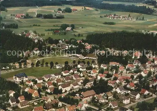 Koenigsfeld Schwarzwald Fliegeraufnahme Kat. Koenigsfeld im Schwarzwald