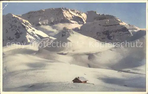 Lenk Simmental Hahnenmoospass Wildstrubel Berner Alpen Kat. Lenk Simmental