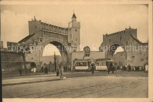 Tunis Portes de Bab el Khadra Tram Kat. Tunis
