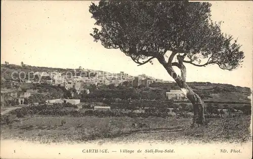 Carthage Karthago Village de Sidi Bou Said Kat. Tunis