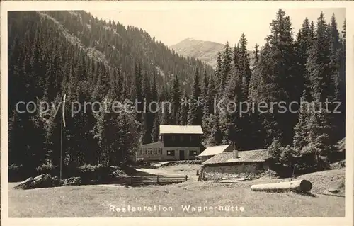 Wagnerhuette Restauration Kat. St. Anton am Arlberg