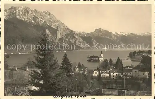 Gmunden Salzkammergut Schloss Orth Kat. Gmunden