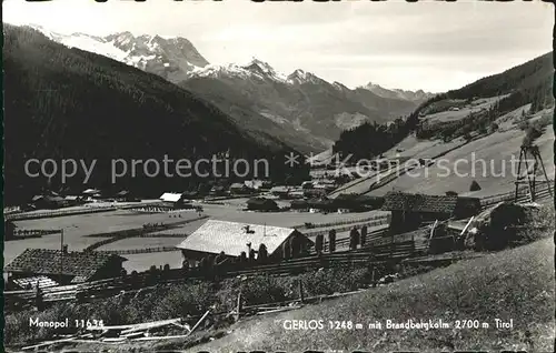 Gerlos mit Brandbergkolm Kat. Gerlos