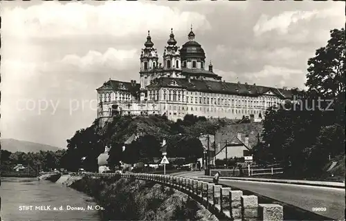 Melk Donau Stift Melk Kat. Melk Wachau