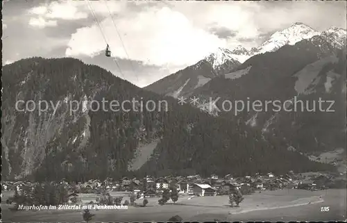 Mayrhofen Zillertal mit Penkenbahn Kat. Mayrhofen