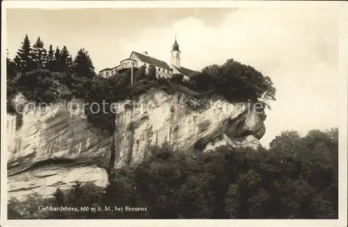 Bregenz Vorarlberg Gebhardsberg Schloss Kat. Bregenz