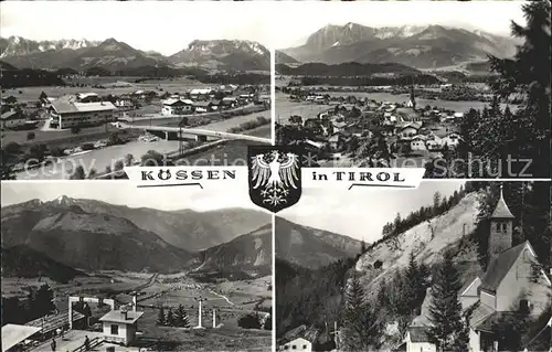 Koessen Tirol Orts und Teilansichten Kat. Koessen