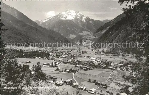 Mayrhofen Zillertal mit Gruenberg Kat. Mayrhofen