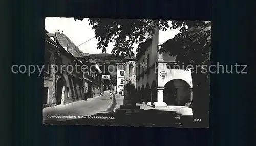 Gumpoldskirchen Niederoesterreich Schrannenplatz Kat. Gumpoldskirchen