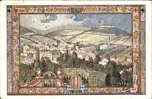 Wien Festpostkarte Dt Saengerbundfest 1928 Kat. Wien