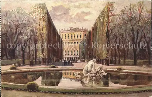 Wienacht Tobel Schlosspark Schoenbrunn Kat. Wienacht Tobel