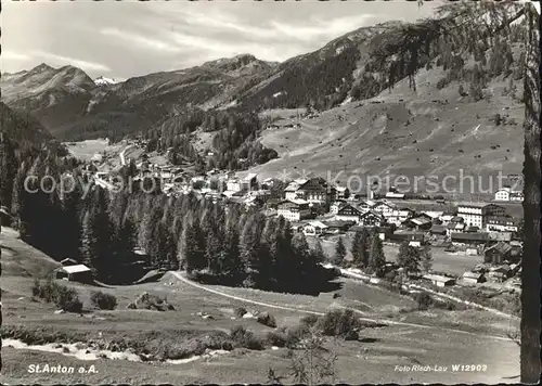 St Anton Arlberg Totalansicht Kat. St. Anton am Arlberg