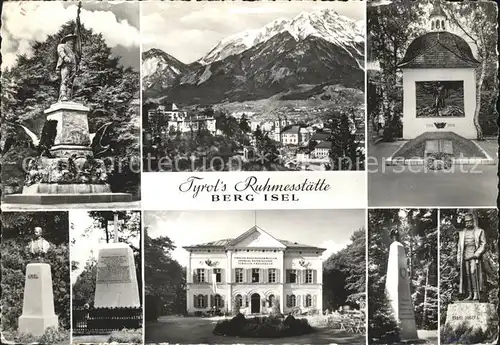 Bergisel Ehrengraeber der Tiroler Kaiserjaeger Kat. Innsbruck