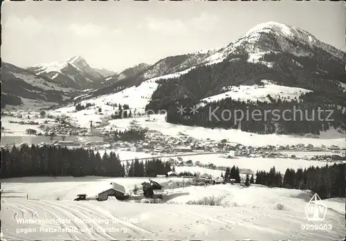 Kirchberg Tirol mit Rettenstein und Galsberg Kat. Kirchberg in Tirol