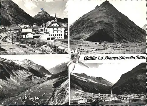 Galtuer Tirol Orts und Teilansichten Kat. Galtuer