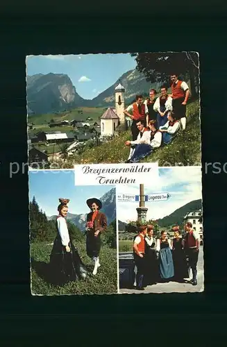 Bregenz Vorarlberg Bregenzerwaelder Trachten Kat. Bregenz