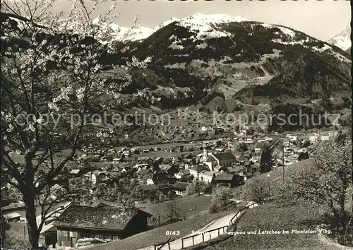 Schruns Vorarlberg Tschagguns und Latschau im Montafon Kat. Schruns