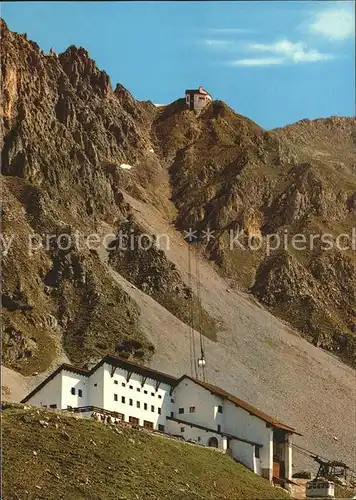 Innsbruck Nordkettenbahn Station Seegrube mit Bergstation Kat. Innsbruck