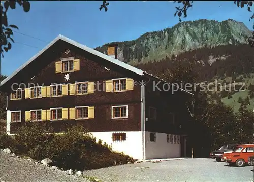 Au Vorarlberg Berghaus des DAV im Bregenzerwald Kat. Au