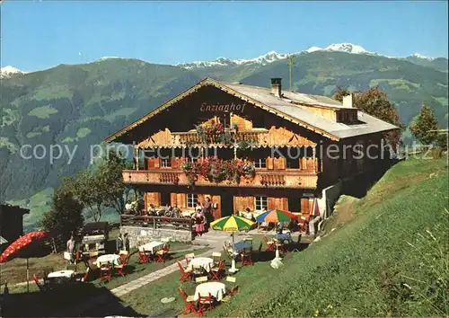 Zell Ziller Tirol Alpengasthof Enzianhof Kat. Zell am Ziller