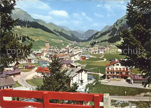 Lech Vorarlberg Ortsansicht Kat. Lech