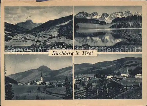 Kirchberg Tirol Panorama See Kirche Kat. Kirchberg in Tirol