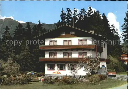 Brandenberg Tirol Gasthof Pension Waldheim Hubertus / Brandenberg /Tiroler Unterland